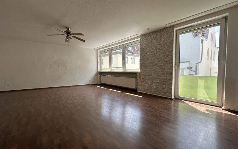 Wohnzimmer vor der Renovierung