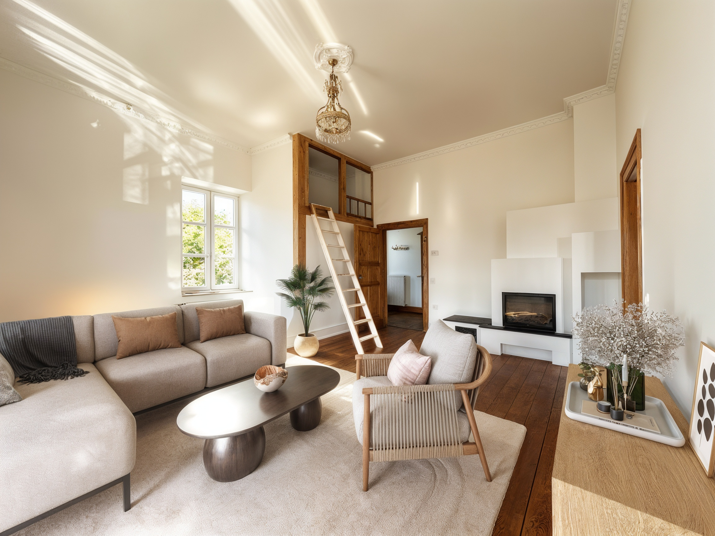 Wohnzimmer (Einrichtungbeispiel)