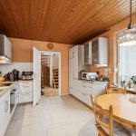 Küche mit Einbauküche