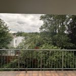 Balkon mit Blick ins Grüne