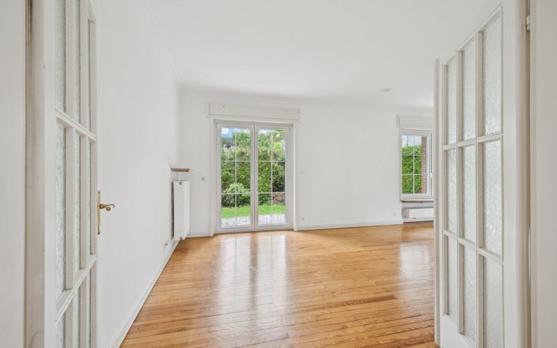 Wohnzimmer mit Kaminofen