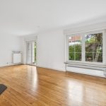 Wohnzimmer mit Kaminofen
