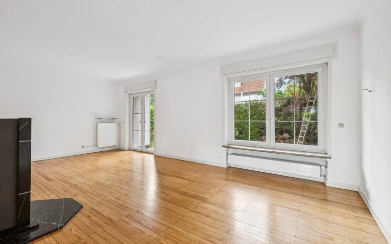 Wohnzimmer mit Kaminofen